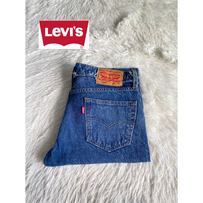 {เอว30-31} LEVI'S 511 ™️แท้💯%มือ2ผ้าไม่ยืด