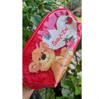 กระเป๋าเครื่องสำอาง เครื่องเขียน Suzys zoo สีสดใส น่ารัก