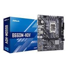 MAINBOARD (เมนบอร์ด) ASROCK B660M-HDV (DDR4) (SOCKET LGA 1700) (MICRO-ATX)