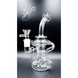 Dab Rig Recycler 8" HTB บ้องแก้ว รีไซเคลอร์ น้ำวน BU065