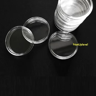 ตลับใส่เหรียญ หลายขนาด แพค10ตลับ 18mm 19mm 20mm 21mm 22mm 23mm 24mm 25mm 26mm 27mm 28mm 30mm 32mm 35mm 36mm 38mm 40mmA56