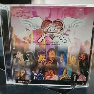 (มือ2) VCD TRUE AF5 THE JOURNEY OF LOVE CONCERT