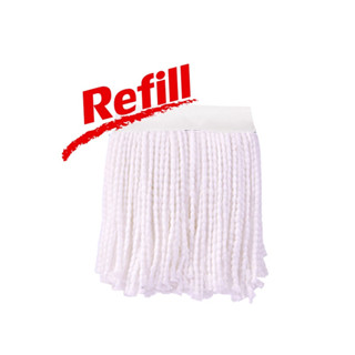 โพลี-ไบรท์ รีฟีล ม็อป Microfiber ทรงแบน (แกะ) คลิปล็อค (เฉพาะ Refill)