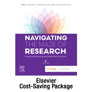 (C221) 9780729544832 NAVIGATING THE MAZE OF RESEARCH: ENHANCING NURSING AND MIDWIFERY PRACTICE 6E:IN