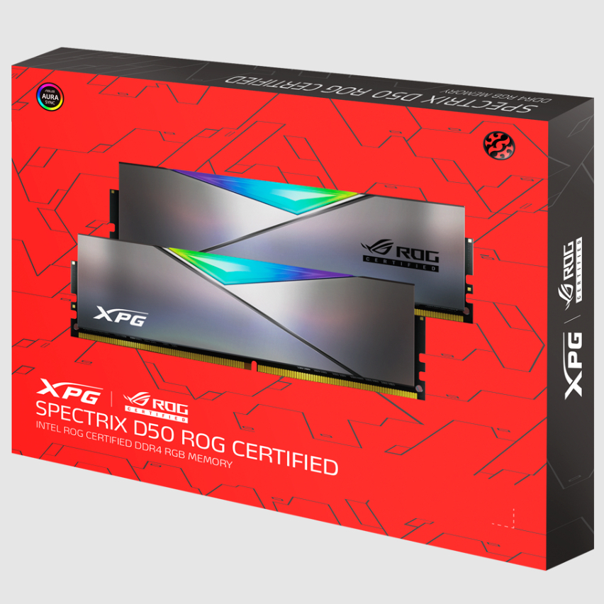 ADATA XPG SPECTRIX D50 ROG RAM DRR4 (2x8GB) 3600MHz
