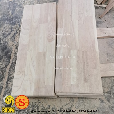 ชั้นวางของ 16 mm 30 x 40 ไม้ยางพาราประสาน สวย 1 หน้า ชั้นวางไม้ ชั้นไม้ หิ้งพระ 28 x 38.5