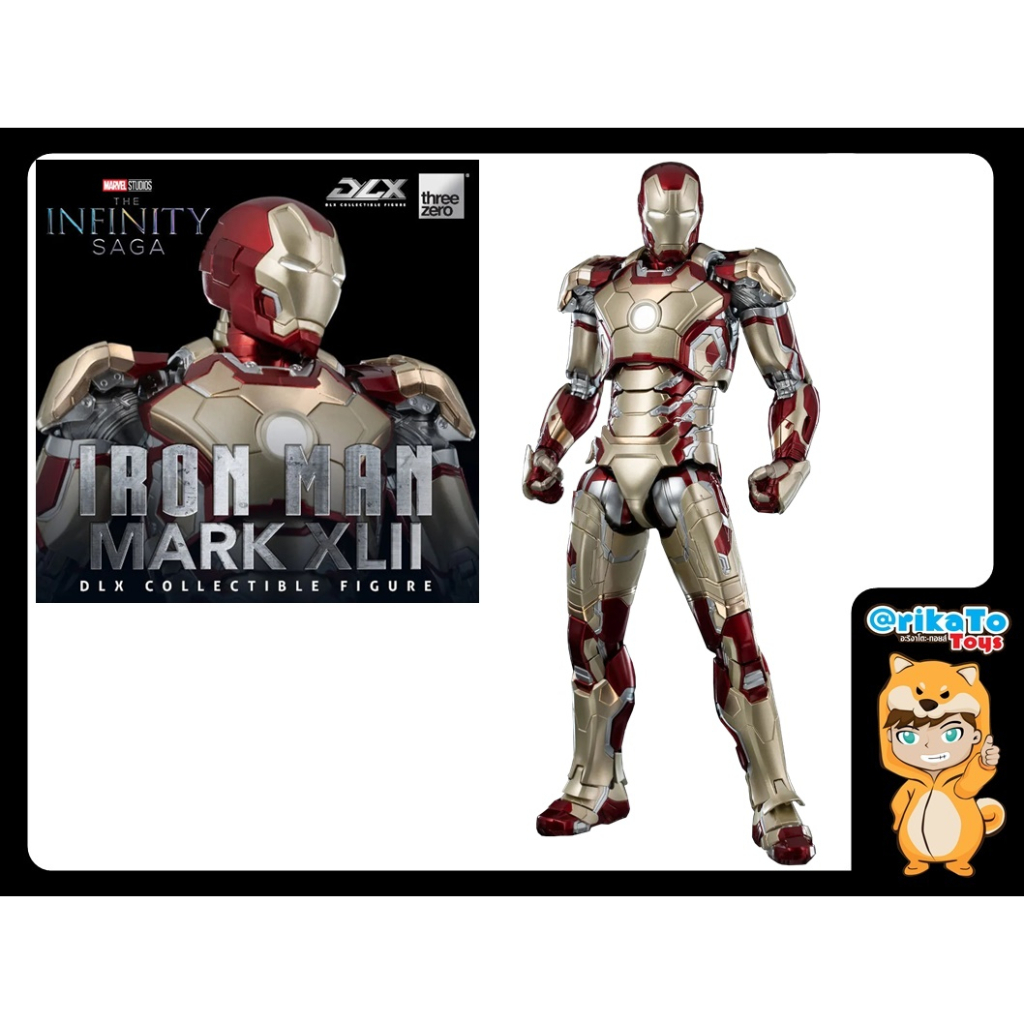 Threezero The Infinity Saga DLX Iron Man Mark 42 [ของแท้💯%(#4897056209398)]
