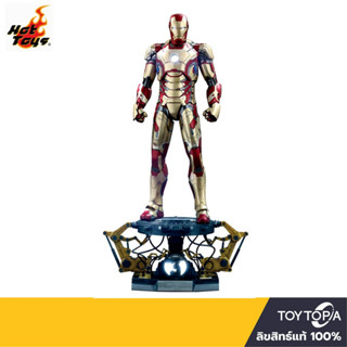 พร้อมส่ง+โค้ดส่วนลด Iron Man Mark 42: Iron Man 3 1/4 Scale (Deluxe) QS008 by Hot Toys (ลิขสิทธิ์แท้)