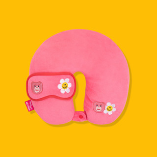 Bellygom X Wiggle Wiggle - Neck Pillow &amp; Eye Patch