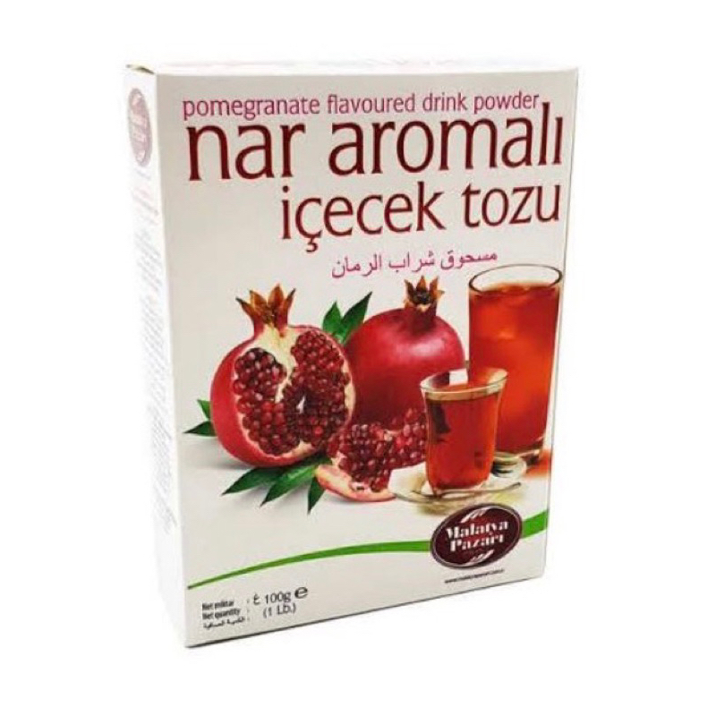 Pomegranate Tea 100 G Malatya / ชาทับทิม พร้อมดื่ม ชง ร้อน-เย็น