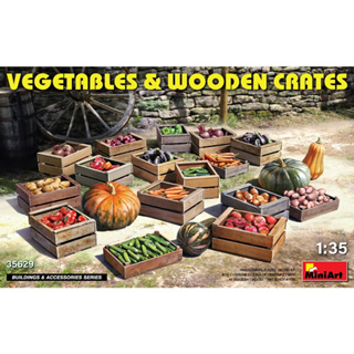 [MiniArt] 1/35 : Vegetables &amp; Wooden Crates [MI 35629]