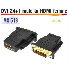 ปลั๊กแปลง DVI to HDMI