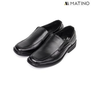 ราคาMATINO SHOES รองเท้าหนังชาย รุ่น MNS/B 3023 - BLACK