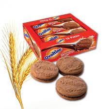 Ovaltine Chocolate Malt Cookie โอวัลตินคุกกี้ 24 กรัม (แพ็ค 12 ซอง x 3 ชิ้น)