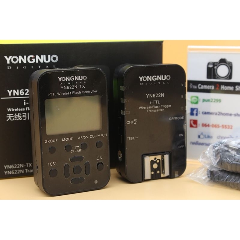 YONGNUO YN622N-TX KIT Wireless E-TTL Trigger with LED Screen For Nikon