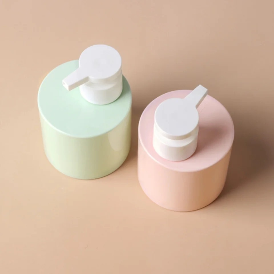ขวดปั้มโลชั่น 300ml ใส่สบู่เหลวหรือครีม ทรงมินิมอล ขนาดพกพา ส่งไว
