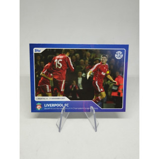 Steven Gerrard Topps Now UEFA Champions League 30 Seasons Celebration 2022