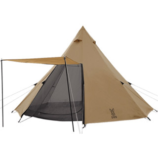 DoD ONE POLE TENT L / TAN 8P สีแทน