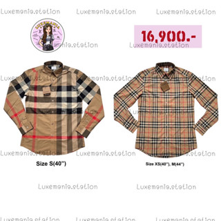 👜: New!! Burberry Shirt ‼️ก่อนกดสั่งรบกวนทักมาเช็คสต๊อคก่อนนะคะ‼️