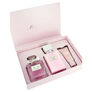 Miss Dior Blooming Bouquet Travel Set EDT 50ML + Body Milk + Hand Cream