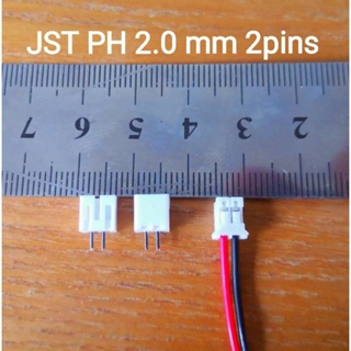 JST PH 2.0, plug ผู้, เมีย(Male, Female)