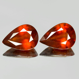 พลอยแดง Hessonite Garnet 3.3 กะรัต