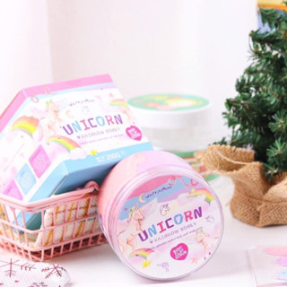 [พร้อมส่ง] สครับยูนิคอร์น UNICORN RAINBOW สครับเกลือ ช่วยผลัดเซลล์ผิว ฟื้นฟูผิว ผิวกระจ่างใส