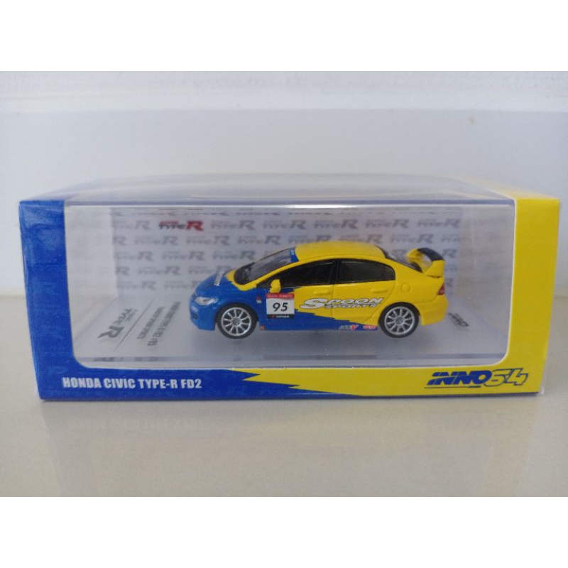 Inno64 modelรถ honda civic type r FD2 spoon