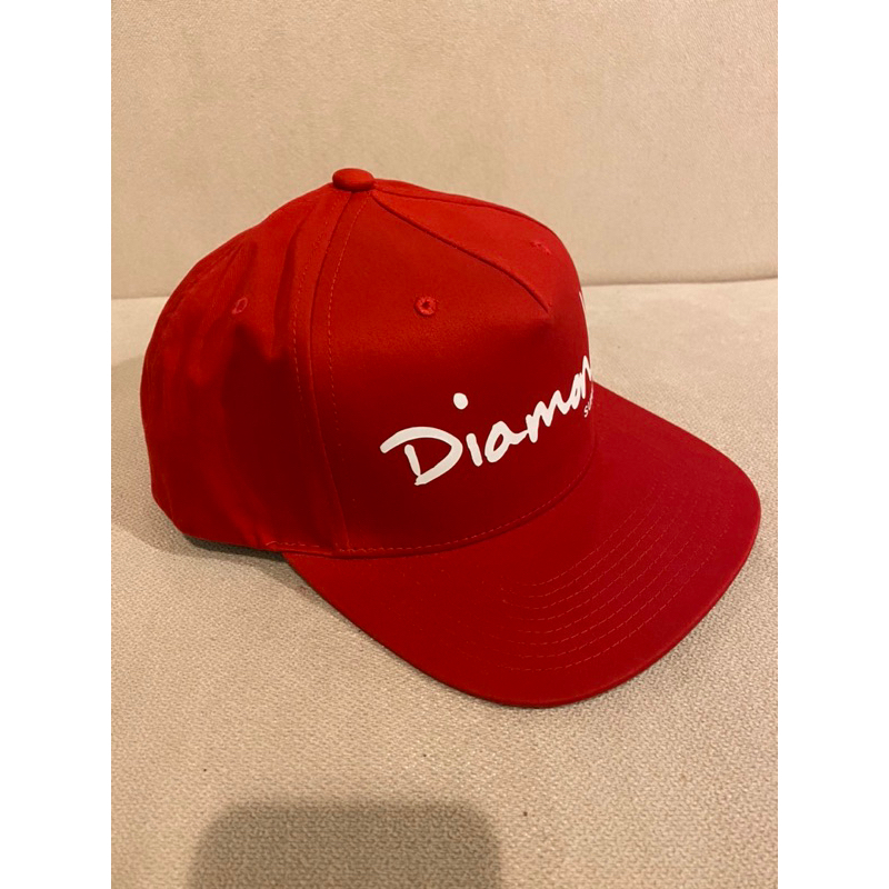 หมวกแก๊ป Diamond 💎 SUPPLY CO. สี RED/WHITE/GREEN