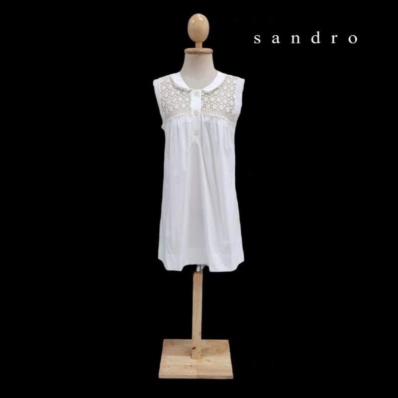 Sandro Paris Sleeveless Top