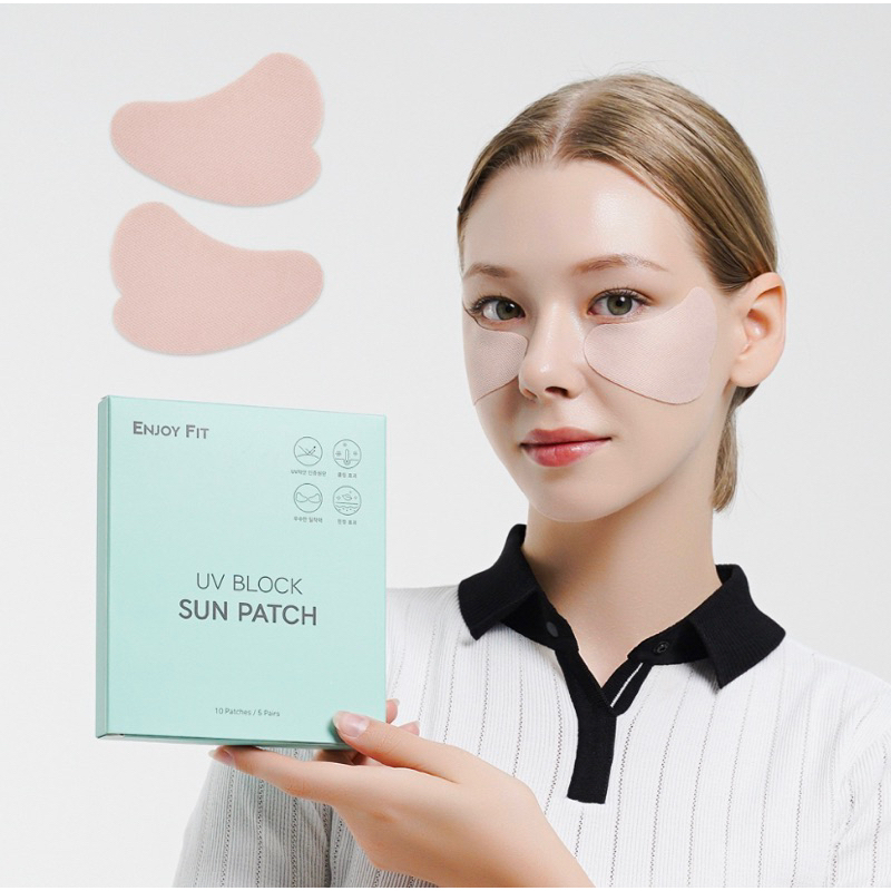 แผ่นแปะป้องกันรังสี UV ยี่ห้อEnjoy Fit แท้จากเกาหลี