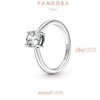 THAI🏅💎สินค้าพร้อมส่งในไทย💎Pandoraแท้ แหวนpandora เงินS925 pandoraแหวน ของแท้100% แหวนผู้หญิง เครื่องประดับ ของขวัญ