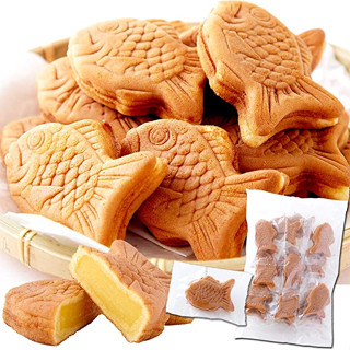 Tada Seika Taiyaki Japanese Confectionery Sweets (ครีม) 15 (x 1) [ส่งตรงจากญี่ปุ่น]