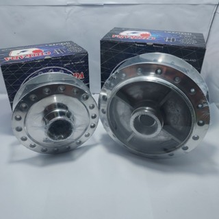 ดุมหนั้าหลังกลึงเงา CHIKADA Wave110i,125i(ไมล์ดิจิตอล 2021)