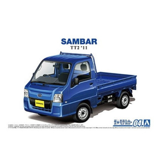 Aoshima 1/24 SUBARU TT2 SAMBAR WR BLUE LIMITED 11