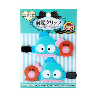 กิ้บติดผม กิ้บคู่ L HG / Hangyodon ประมาณ 9.1 x 0.4 x 3.8 ซม แท้ 100% กิ๊บติดผม Sanrio hair clip
