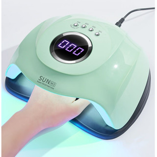 เครื่องอบเล็บเจล SUN M3 180 วัตต์ LED 45 ดวง แห้งไวมาก UV LED Nail lamp 180W Smart Lamp