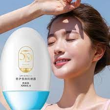 ครีมกันแดดไวท์เทนนิ่งสดชื่น SPF 50แยกใบหน้า2-In-1ครีมกันแดด60มล.--6760