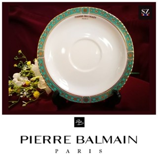 Pierre Balmain Paris จานรอง จานแบ่ง แบรนด์เนม​ สวยๆ Balmain