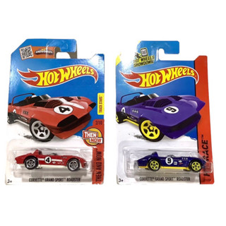 Hotwheels  Corvette Grand Sport Roadster งานปีเก่า 2015 New Model สีแรก / 2016