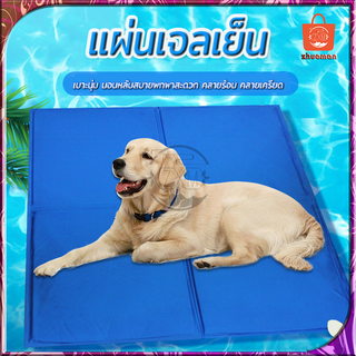 ที่นอนเจลเย็น แผ่นเจลเย็น สำหรับตว์เลี้ยง Pet Cool mat ที่นอนเย็น แผ่นทำความเย็น ที่นอนสัตว์เลี้ยง เบาะนอนเย็น สำหรับสุน