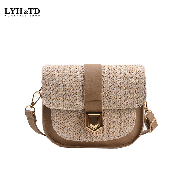 LYH&amp;TD กระเป๋าสะพายข้างใบเล็กผู้หญิง crossbody bag กระเป๋าสานใบเล็ก (D45)