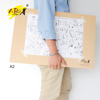 i-Paint (ไอเพ้นท์) กระดานรองวาดภาพ Drawing Board Made in Thailand (MiT) รหัส IP-BOARD-WOOD