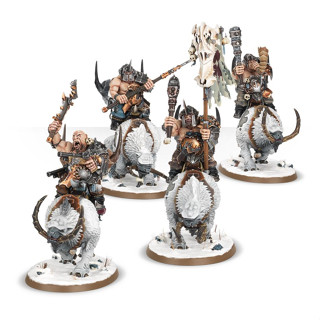 Warhammer AOS : Ogor Mawtribes : Mournfang Pack x2