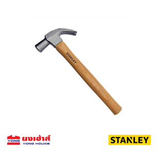 STANLEY ค้อนหงอน ด้ามไม้หัวกลม 16 ออนซ์ รุ่น STHT51370-840 STHT51370 B 8854368131805