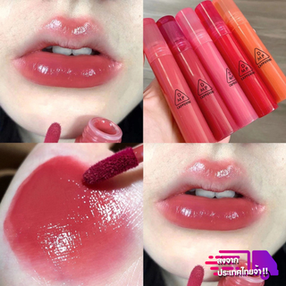 ลิปกลอส Glossy Cappuvini Red Velvet สีสวยติดทนทาน ไม่ตกร่องริมฝีปาก -- CP100