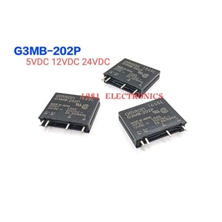 G3MB-202P SSR 5VDC 12VDC 24VDC โซลิสสเตสรีเลย์ 4ขา Output.2A 👉👉พร้อมส่ง