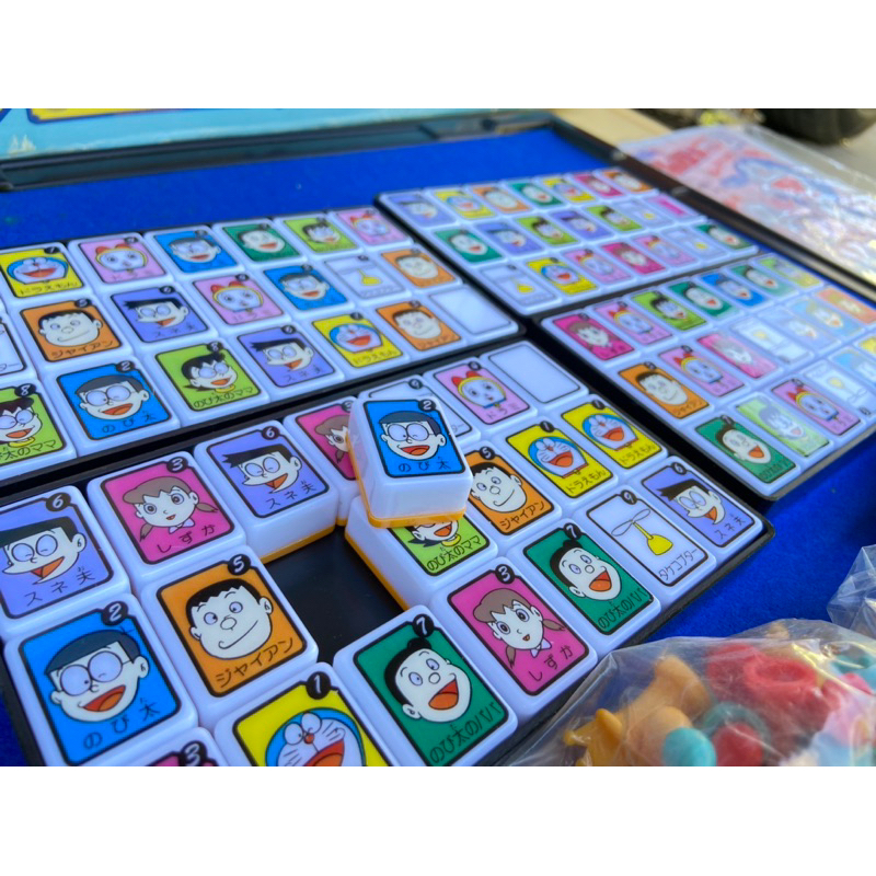 Doraemon Donjara/Pom Jong/mahjong Board Game บอร์ดเกม เกมไพ่นกกระจอกญี่ปุ่น มือสอง สภาพดีจากญี่ปุ่น