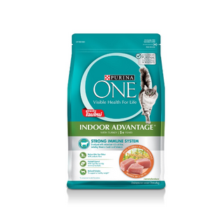 PURINA ONE INDOOR ADVANTAGE 6.6 kg เพียวริน่าวัน สูตรแมวโต เลี้ยงในบ้าน