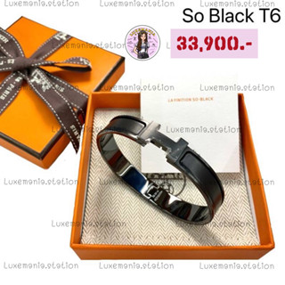 👜: New!! Hermes Bracelet T6 So Black‼️ก่อนกดสั่งรบกวนทักมาเช็คสต๊อคก่อนนะคะ‼️